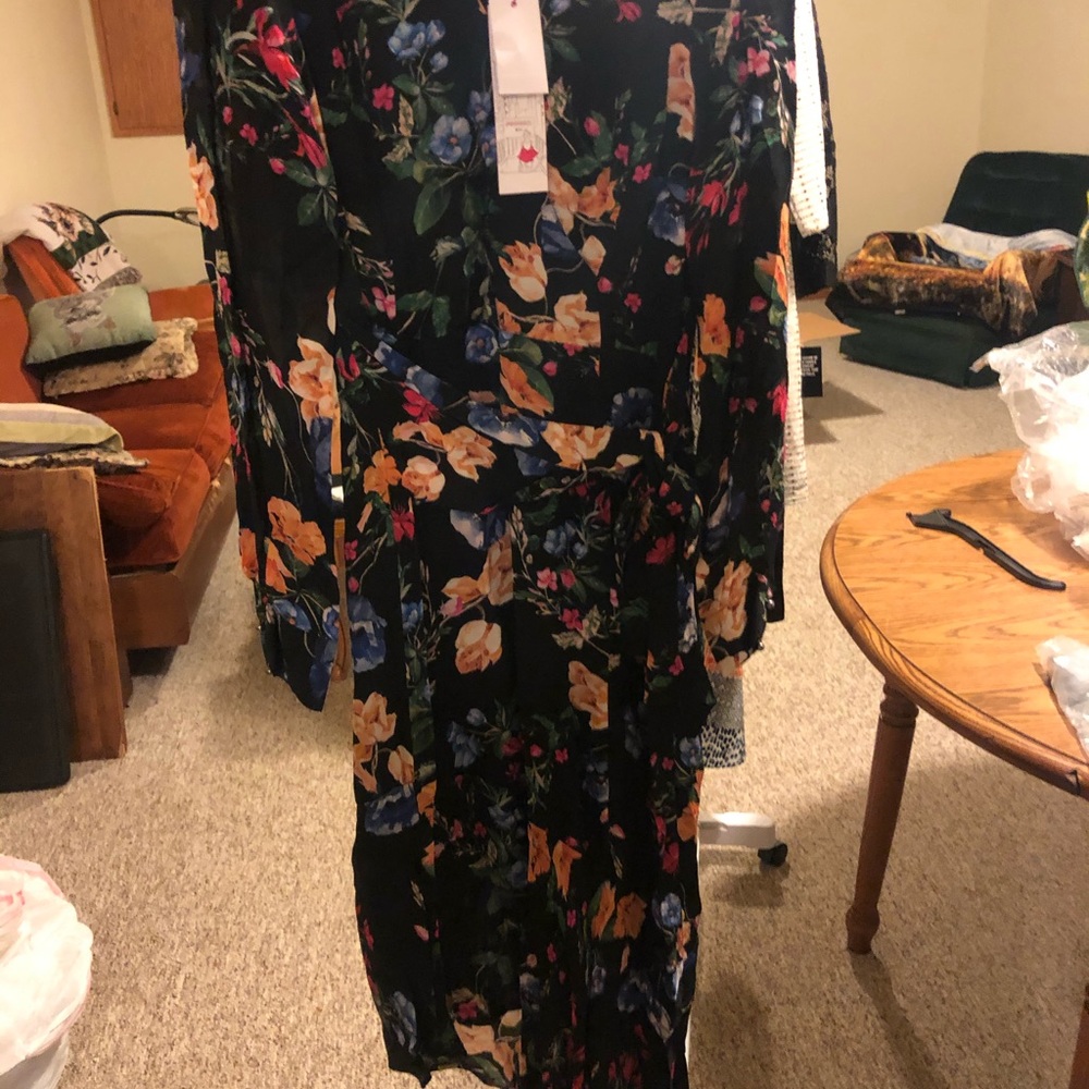 Parker women’s Lorelei long sleeve faux wrap